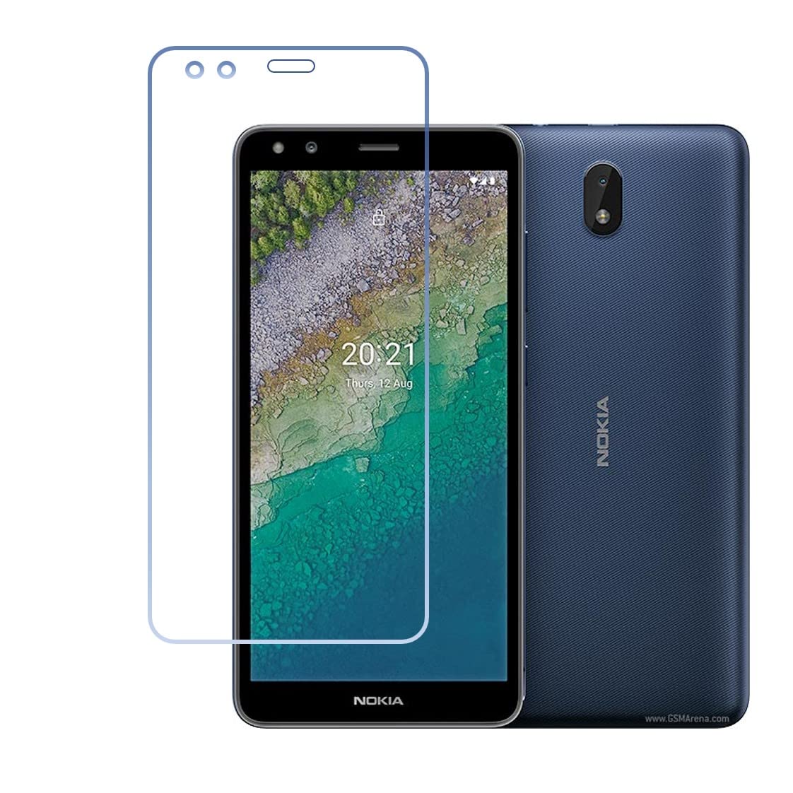 DVTECH® Nokia C01 Plus Protective Ultra Clear Unbreakable Compatible Flexible Screen Protector-picture-25