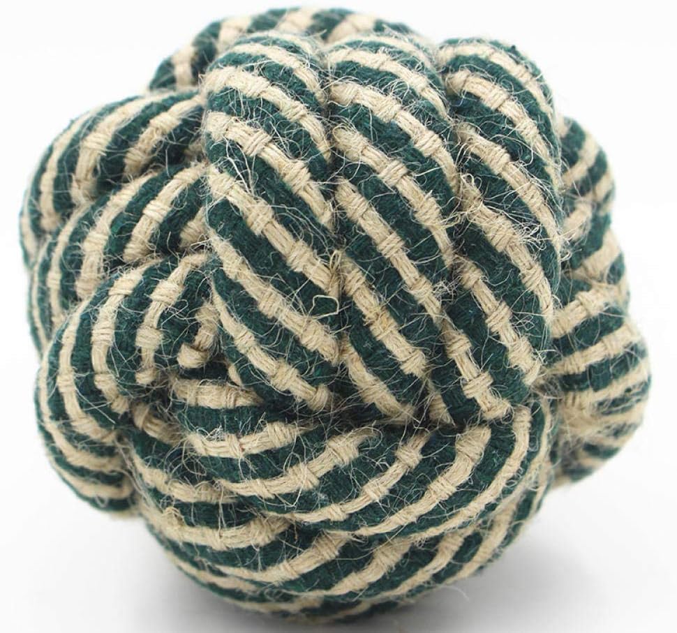 Dog Rope Toys Dog Grinding Teeth Dog Toys, Rope Toy for Large Dogs, Dental Cleaning Chew Toys, Dog Tug Toy for Boredom, Dog Rope Toy for Aggressive Chewers Color May Vary (Ball) (B0D5LXTN54) Amazon Price History, Amazon Price Tracker