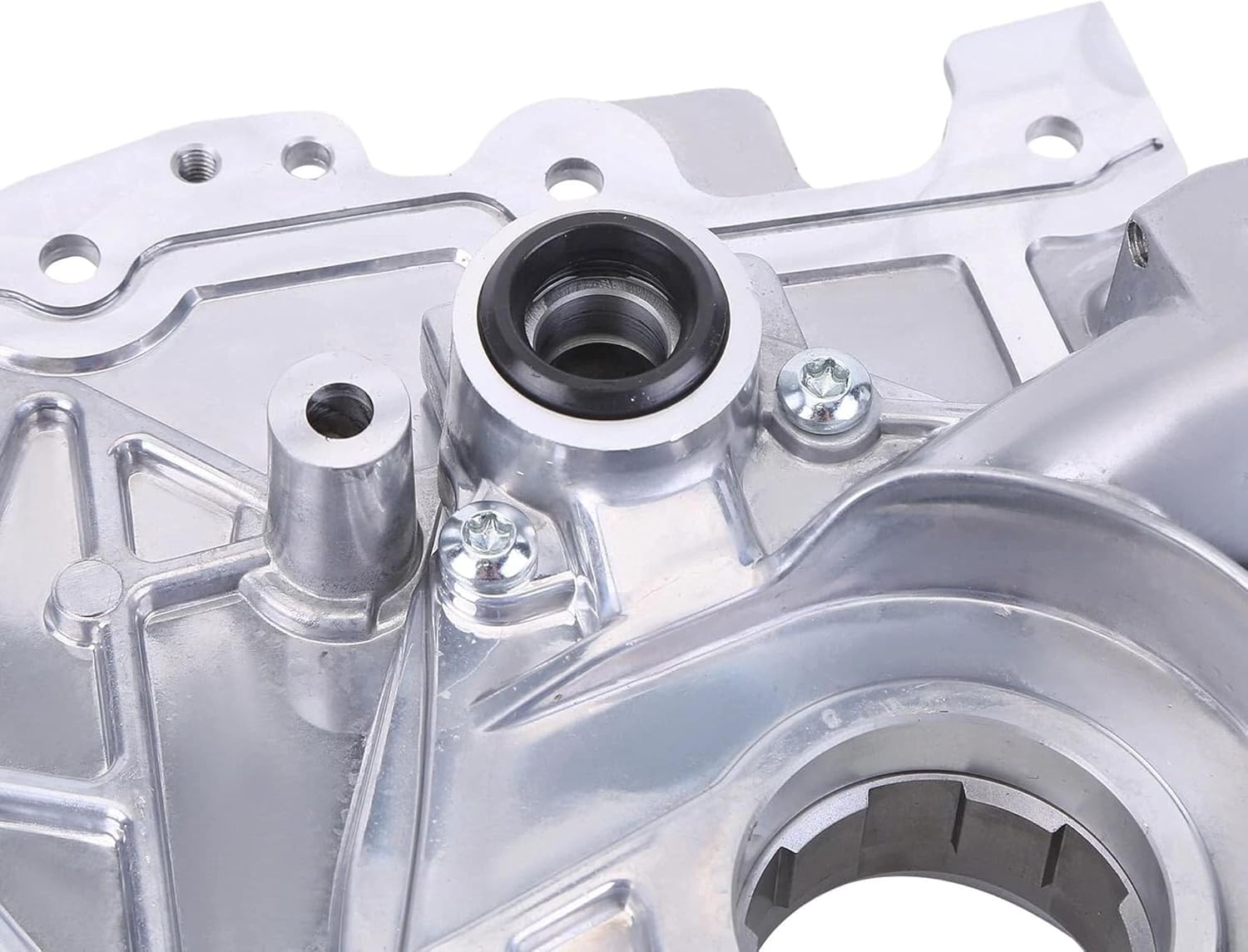 12628565 Engine Timing Chain Cover Compatible with Chevrolet Colorado Trailblazer GMC Envoy Canyon Hummer H3 Isuzu Ascender Buick Rainier Oldsmobile Bravada Saab 9-7x