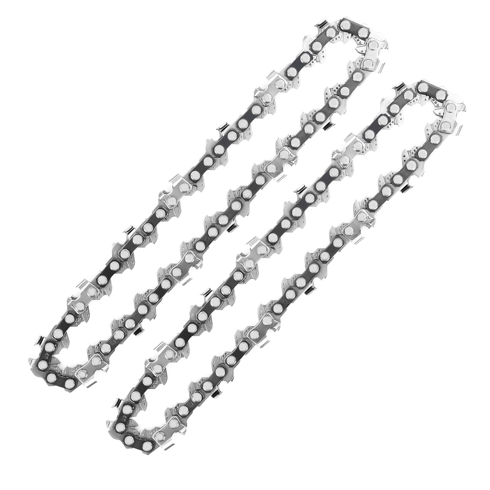 6 Inch Chainsaw Chain 4 Pack with Sharpening Kit – 1/4" LP .043" Gauge 36 Drive Links, Compatible with SEESII 334411 6-inch, SINPY MNCS-118, Supstable 6C12S, WITKID, and More