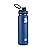 Takeya Originals 24 oz Vacuum Insulated Stainless Steel Water Bottle with Spout Lid, Navy