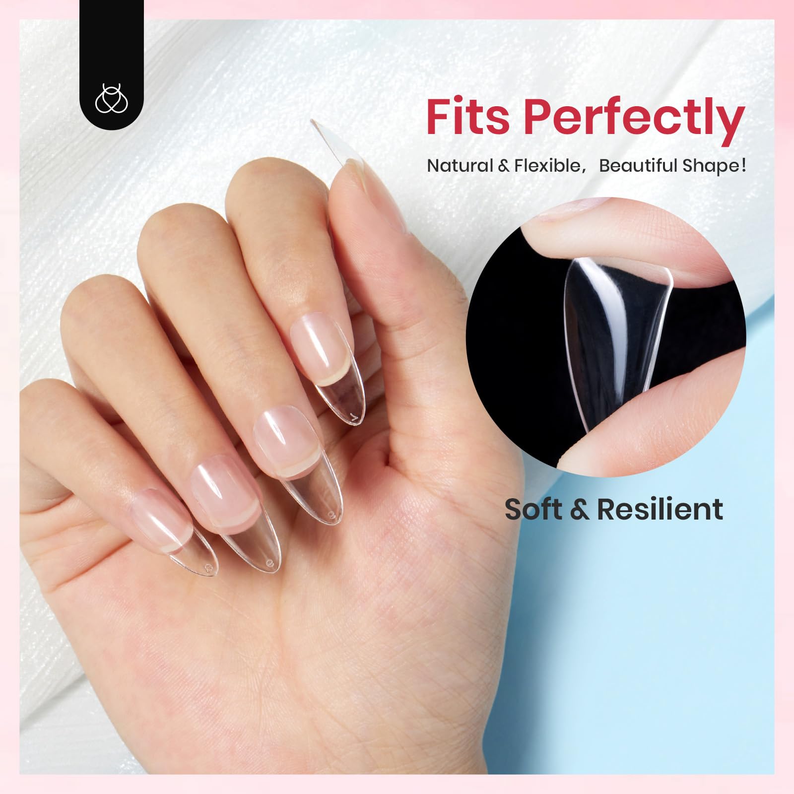 Beetles False Nail Tips for DIY Nail Extensions
