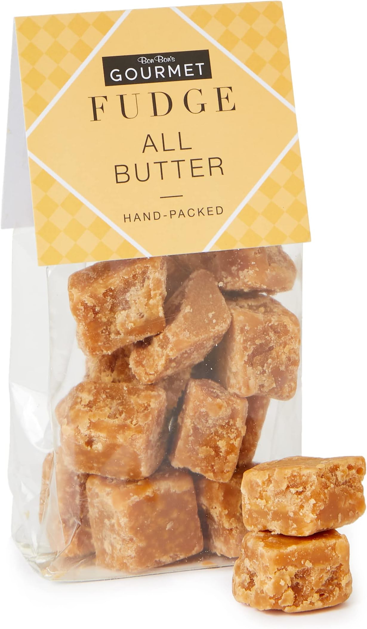 Gourmet All Butter Fudge - Artisanal Small Batch Production Hand Packaged Premium Quality Ingredients Delicious Flavour Great Gift Idea Luxury Confectionery Vegetarian - 150 g Pack