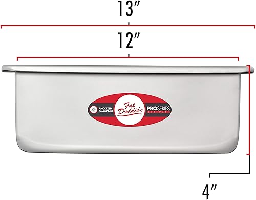 Miniatura 9 de Fat Daddios Sartenes cuadrados de aluminio anodizado Plateado