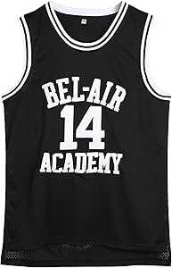 90s The Fresh Prince of Bel Air Academy #14 Jersey Shirt for Men and Women, Unisex Basketball Jersey for Theme Party