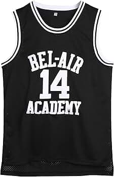 Amzdest 90s The Fresh Prince of Bel Air Academy #14 Jersey Shirt for Men  and Women, Unisex Basketball Jersey for Theme Party (Black, Small) :  Clothing, Shoes & Jewelry - Amazon.com