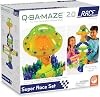 MindWare Q-Ba-Maze Rally Racing - Kit Includes Includes 44 Cubes, 1 Marble Vortex, 8 Straight-Away Rails, Turbo Launcher, Marbles and More - Ages 6 and Up