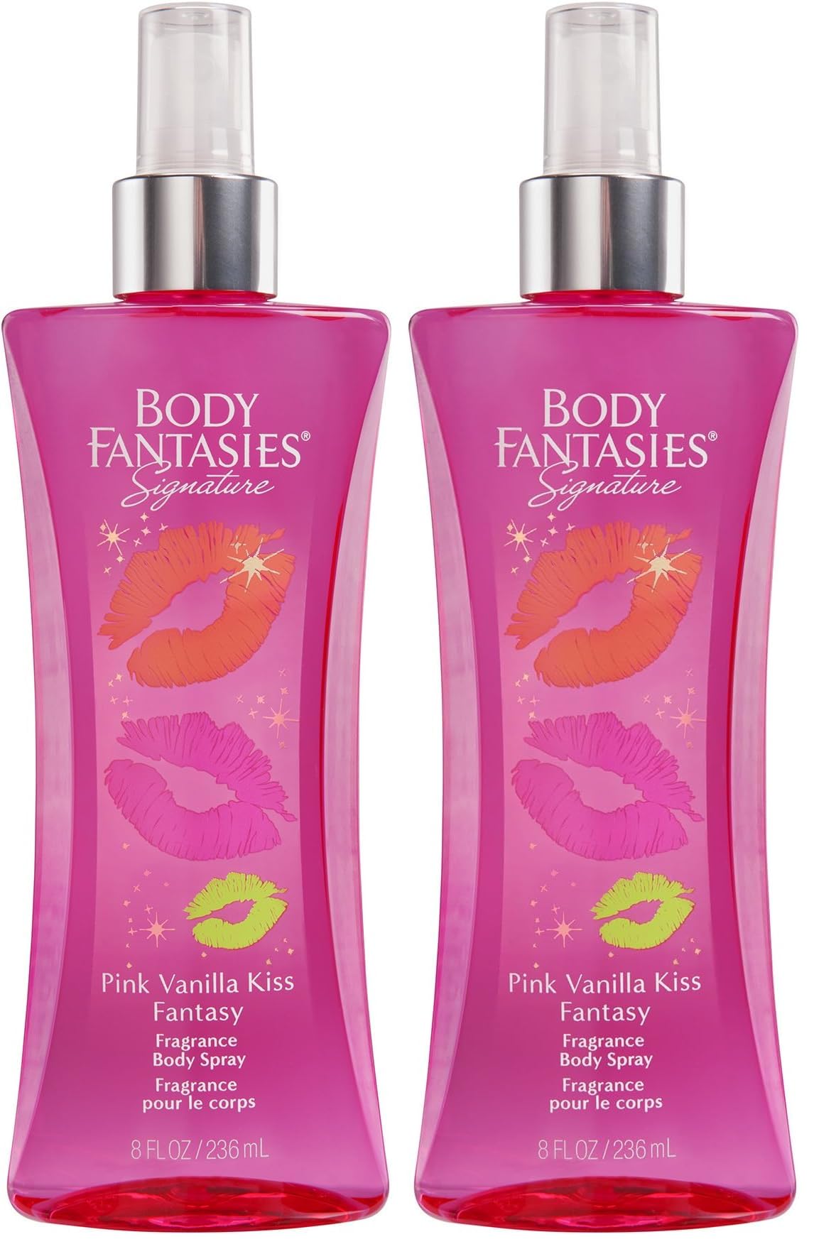 Amazon.com: BODY FANTASIES SIGNATURE Fragrance Body Spray, Pink