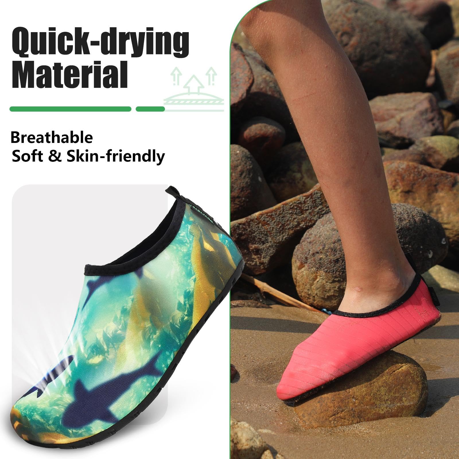 SAGUARO Scarpette da Scoglio Scarpe da Sport Acquatici, Unisex