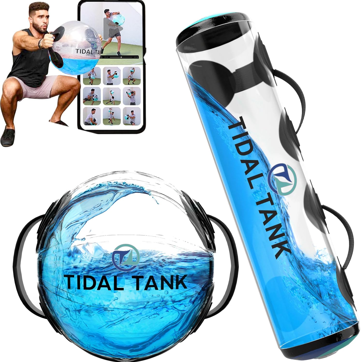 Tidal Tank Fitness Bundle - 1x Original and 1x Sphere