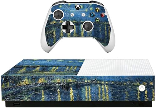 MightySkins Skin para Microsoft Xbox One S All-Digital Edition - Over The Rhone Funda protectora de vinilo duradera y única Fácil de aplicar,
