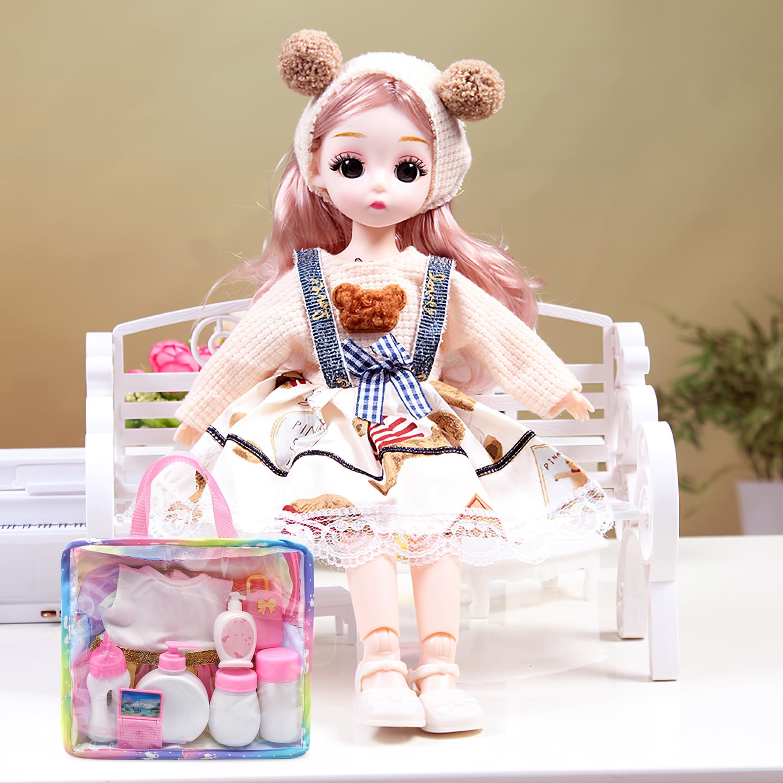 Amazon.co.jp: Toyvian Dollトートバッグ、キッズトラベルアクセサリー 