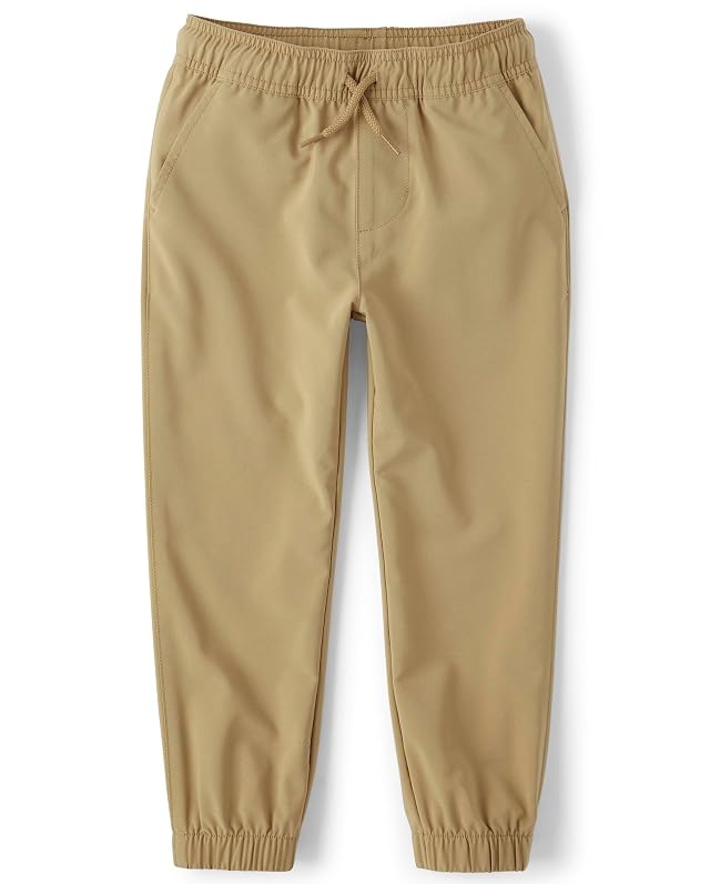 The Childrens Place Boys Quick Dry Pull on Jogger Pants