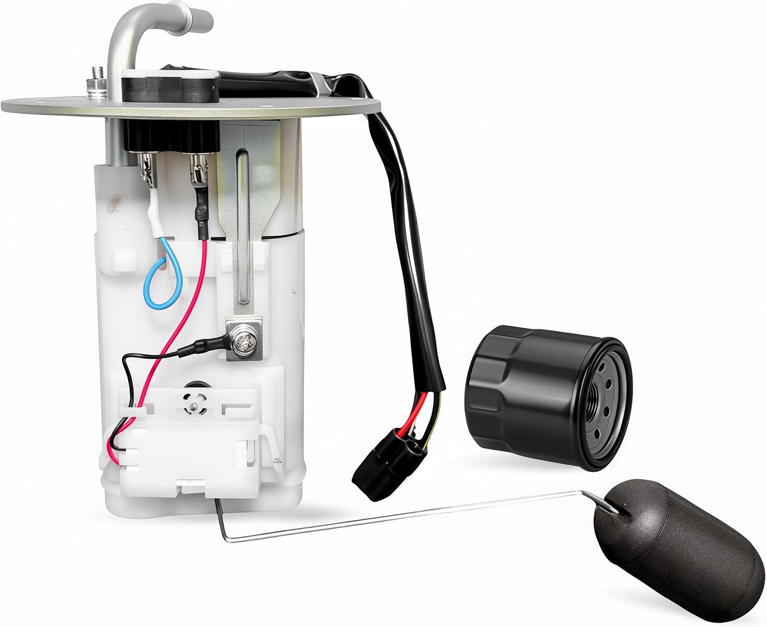 49040-0713 Fuel Pump Assembly w/Oil Filter Compatible with 2013 2014 2015 2016 2017 Kawasaki Ninja 300 EX300 / EX300A / ABS/SE/KRT Edition Replace # UC-T35BKU51 490400713
