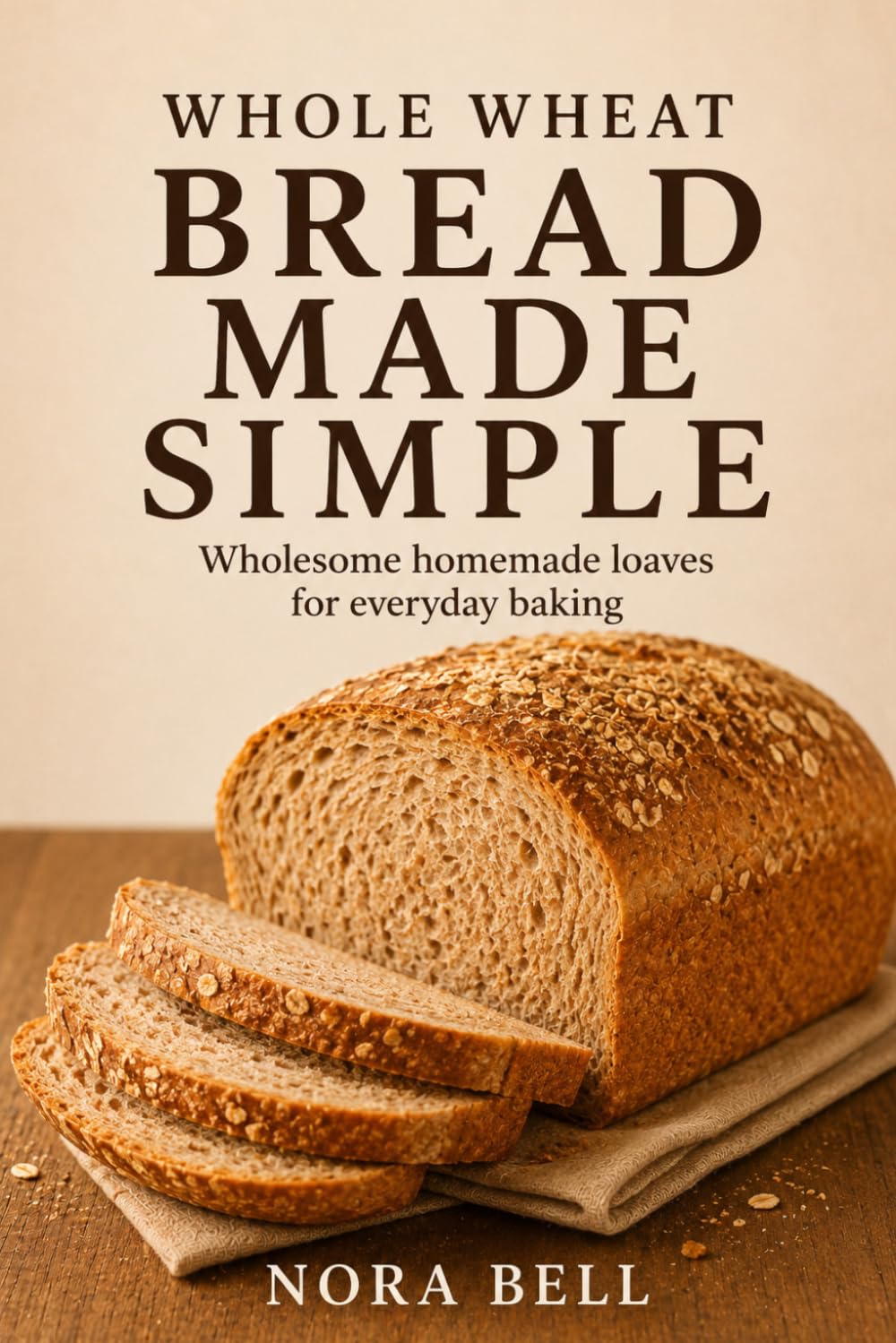 WHOLE WHEAT BREAD MADE SIMPLE: Wholesome Homemade Loaves For Everyday Baking (Simple Homemade Bread Collection)