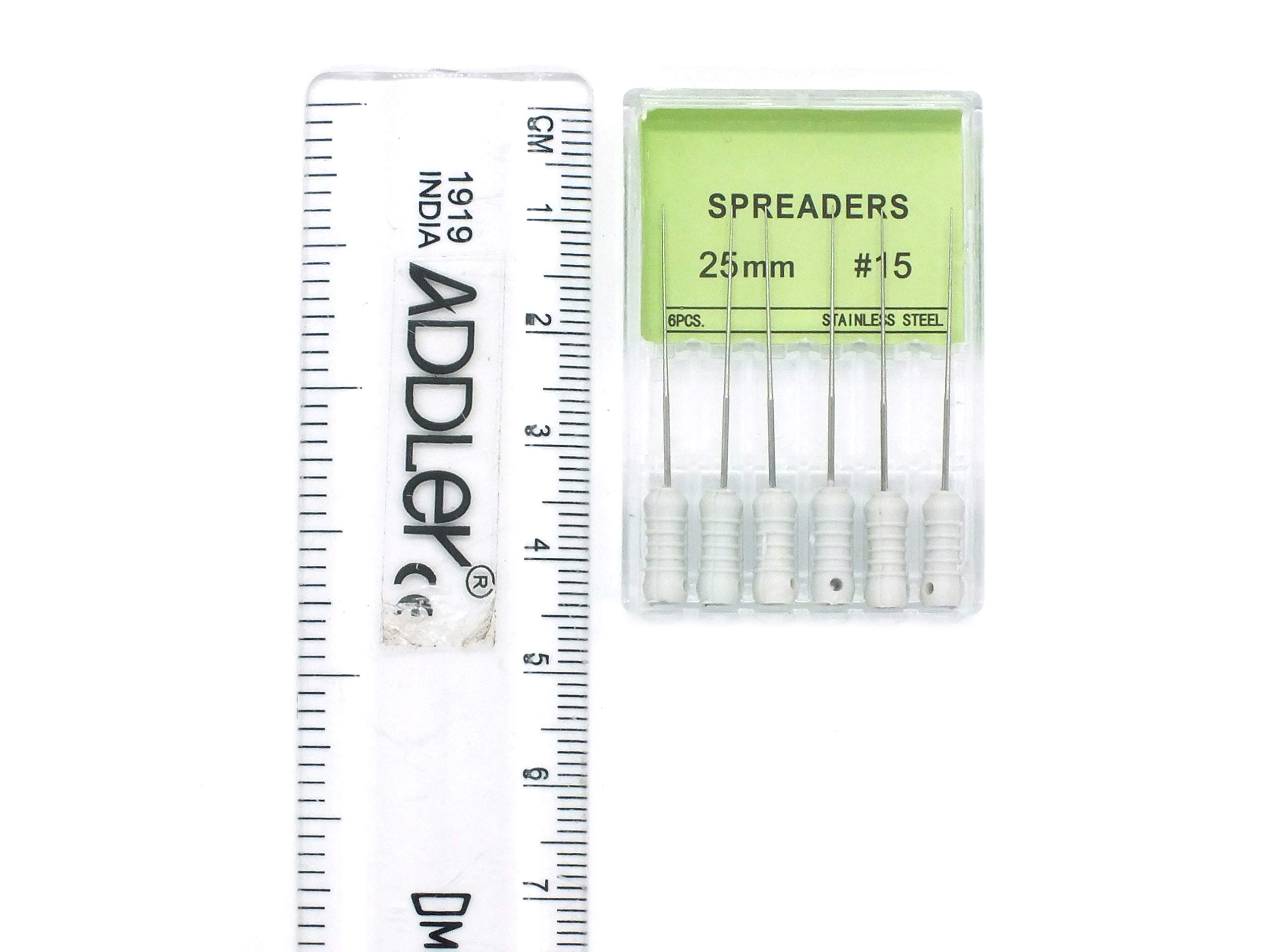 Addler Dental Endo Spreader Root Canal File 25MM Size 15. Pack of 6 (B08YX2GXVT) Amazon Price History, Amazon Price Tracker