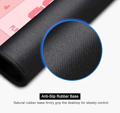 Miniatura 5 de SXCKANG Alfombrilla de mouse pequeña, mini alfombrilla de mouse con paño de licra lavable, base de goma antideslizante portátil para niñas y niños,