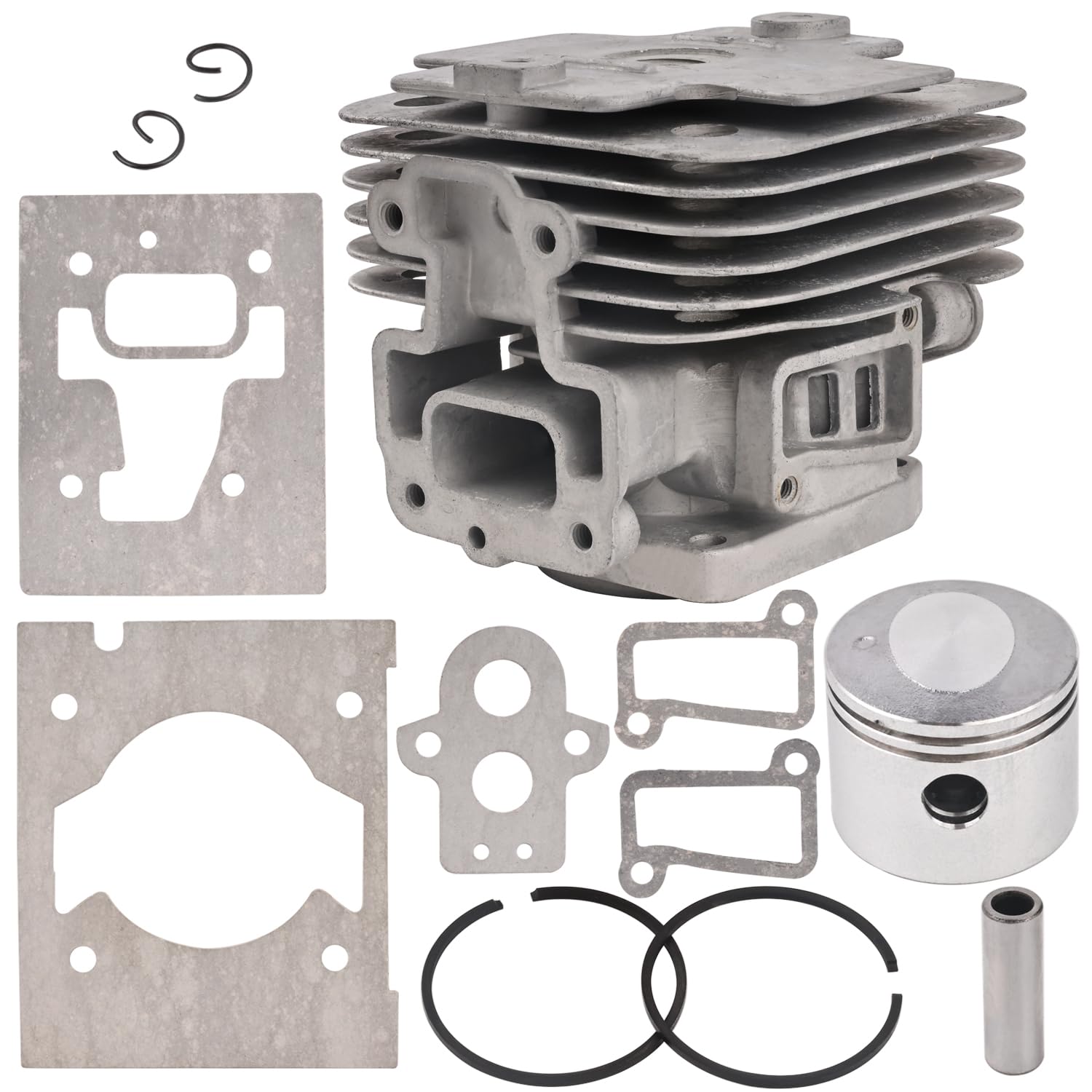 11005-0650 11005-2166 - Kit de reconstrucción de pistón de cilindro de 44 mm para motor de desbrozadora Kawasaki TJ53 TJ53E HA053A HA053B KBH53 KBL53A