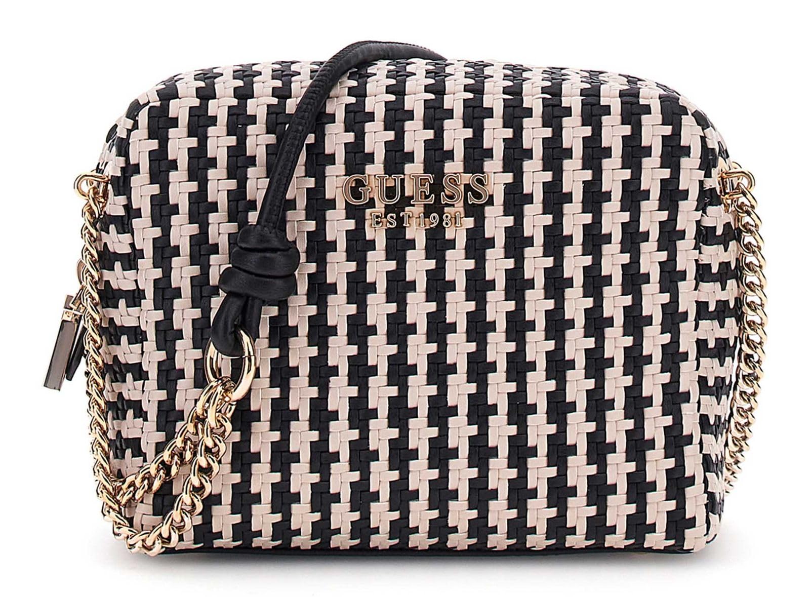 Sac Guess Mirema noir multi petit format rigide imprimé graphique - 4