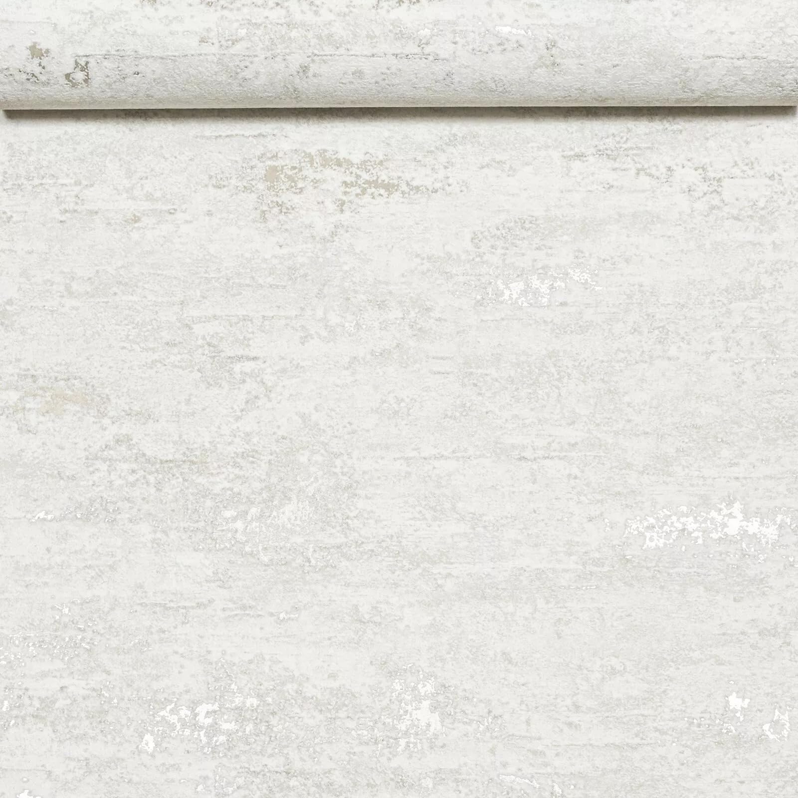 Sophie Laurence Cream Stone Effect Wallpaper Textured Metallic Shimmer Living Room Feature Wall