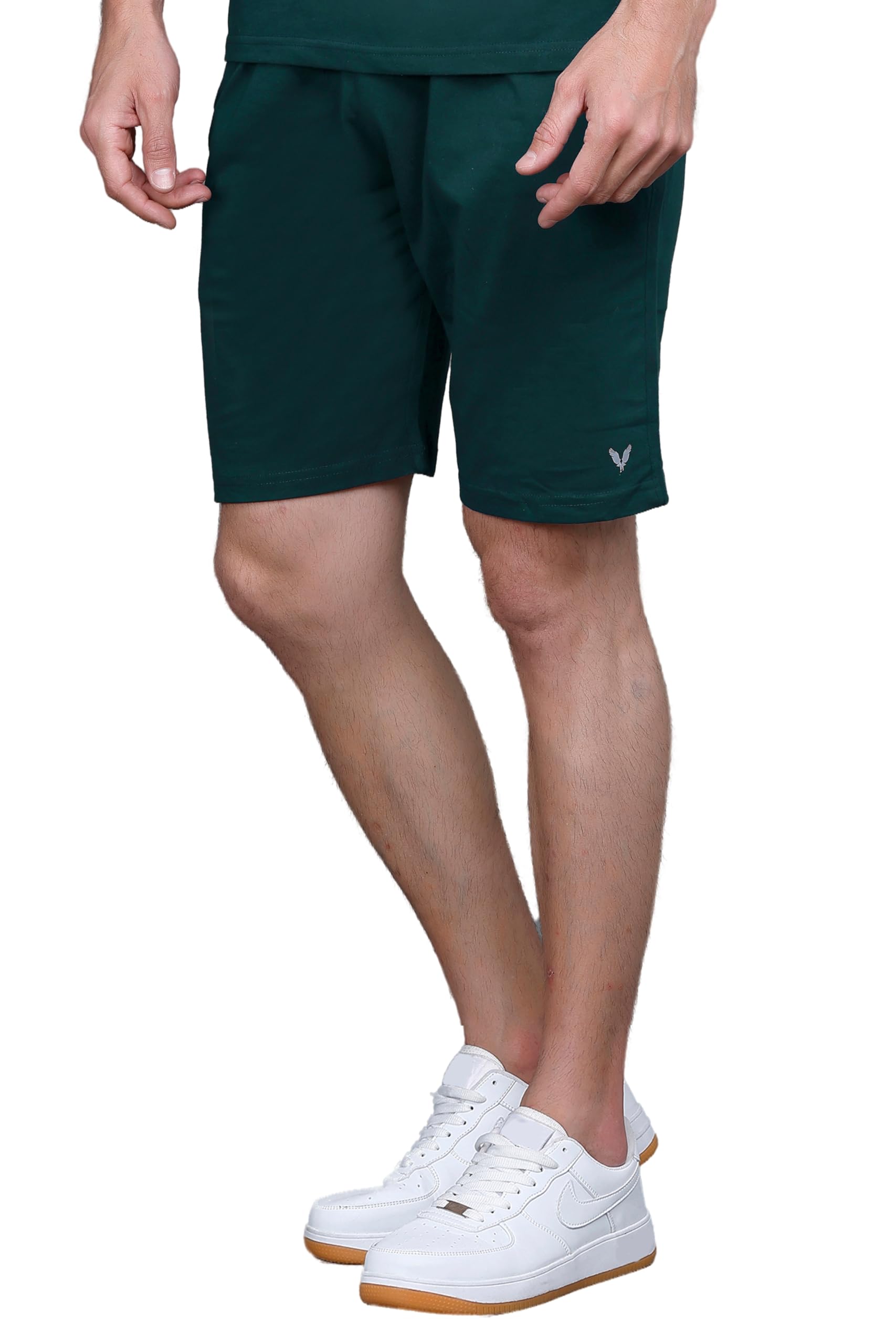 godfrey Cotton Half Trackpant with Zipper Pocket Shorts for Men | Outdoor Light Weight Sports-picture-14
