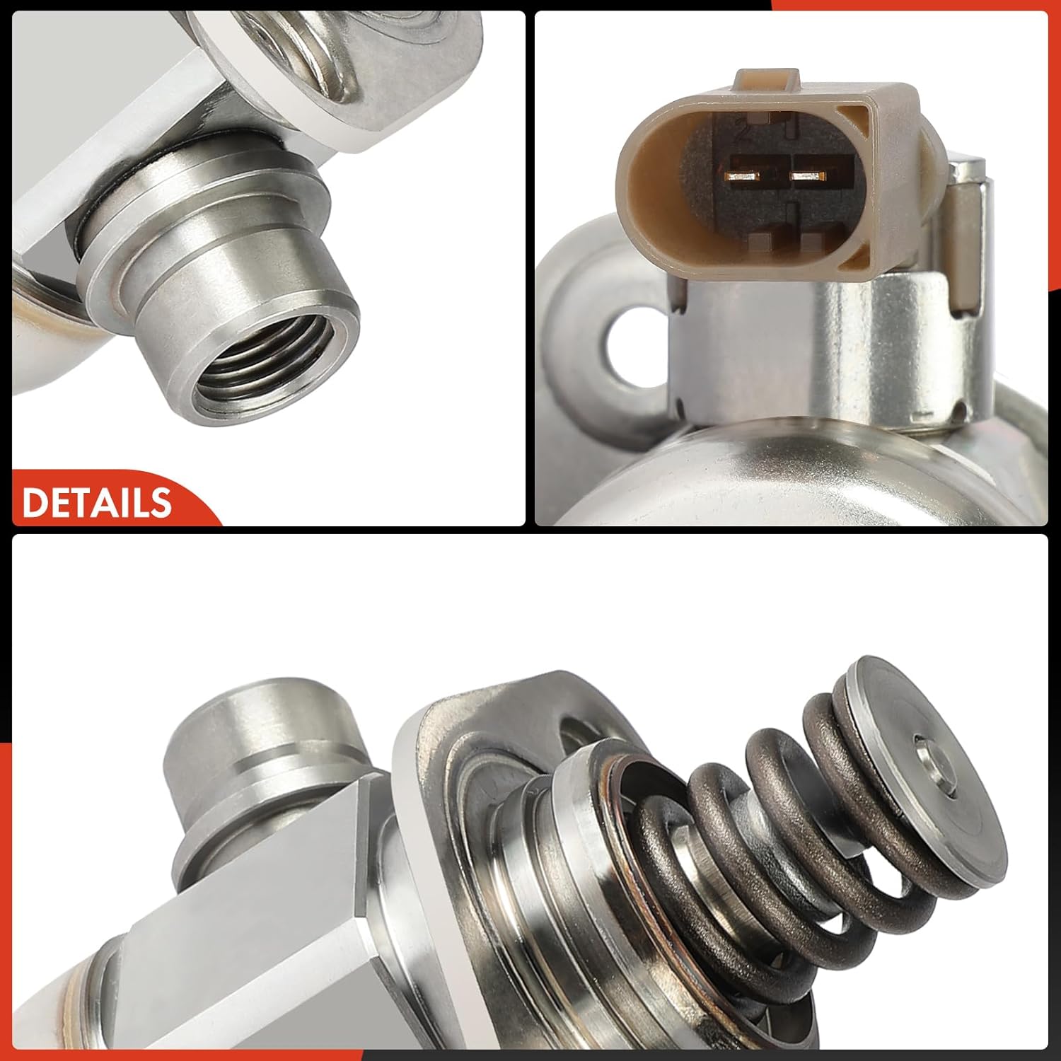 A-Premium High Pressure Fuel Pump Compatible with Audi A4 2017 2018 2019, 2.0L, Replace# 06G127026D, 06G127026G