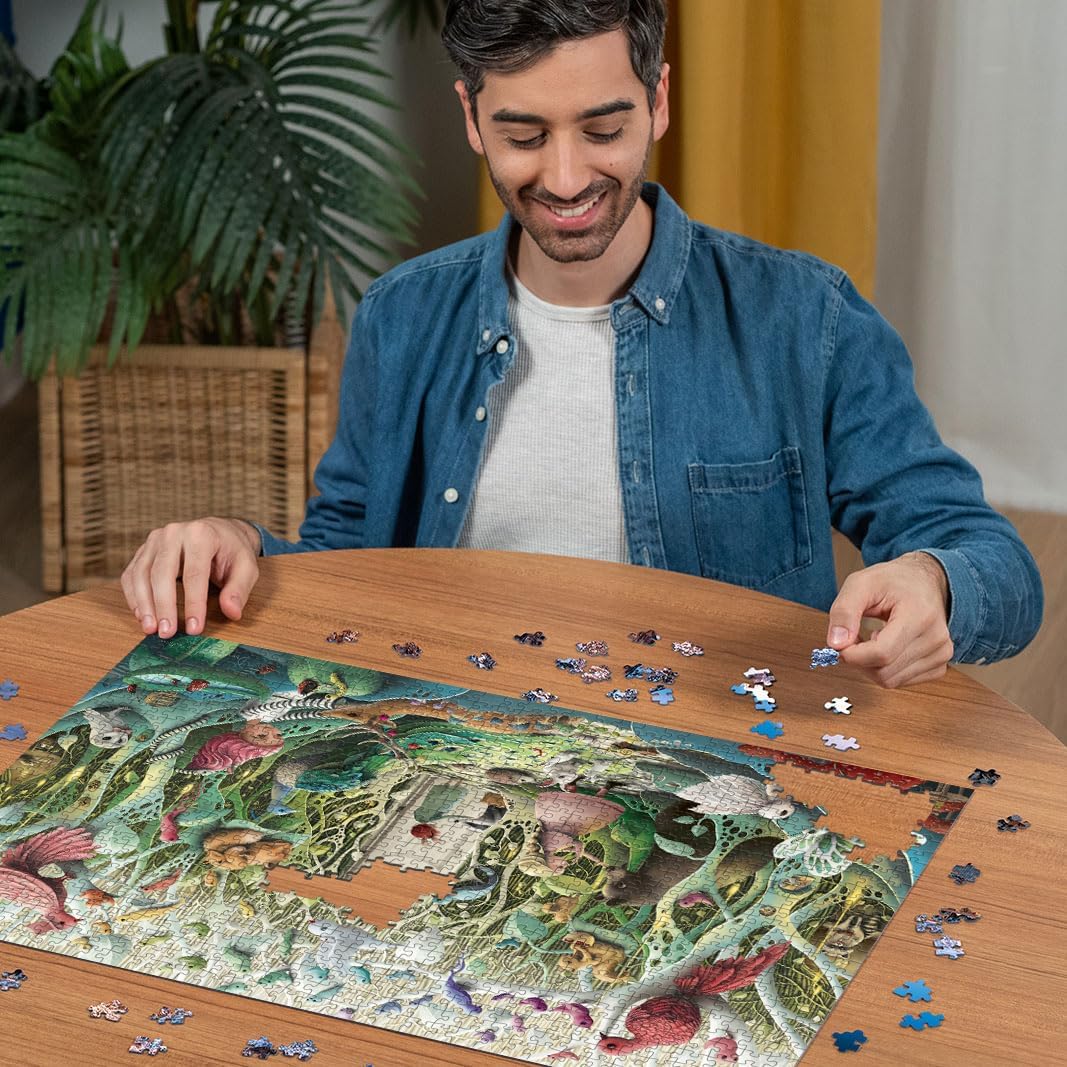 Ravensburger The Secret Garden 1000 Piece Jigsaw Puzzle for Adults - 12000542 - Handcrafted Tooling, Made in Germany, Every Piece Fits Together Perfectly