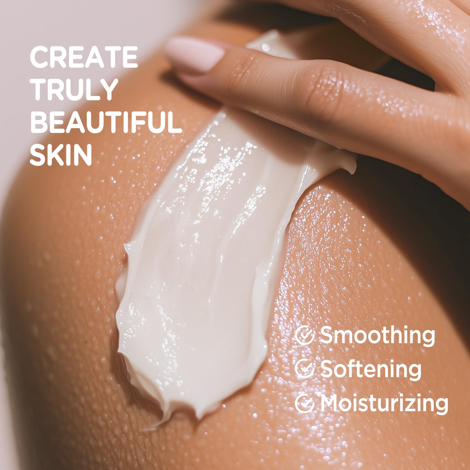 Peach Body Butter, Natural Body Care for Men Women Smell Good, Peach Scented Natural Body Butter, Body Moisturizer for Dry Skin 6.8 floz - Image 6