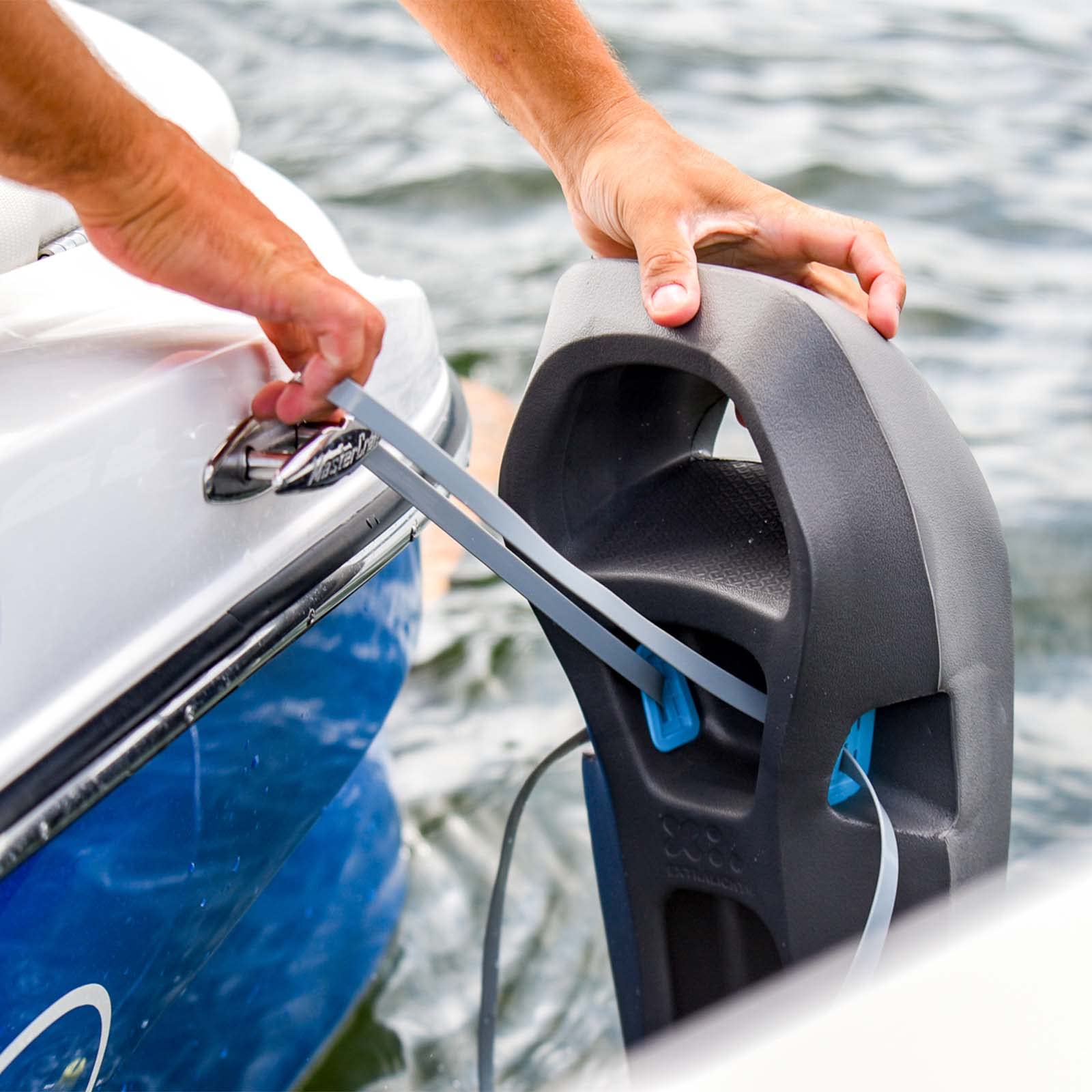MISSION Boat Gear Sentry Boat Dock Fender Bumper (fast schwarz, 1 Stück)