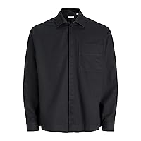 JACK & JONES Jjgrady Shirt L, Nero