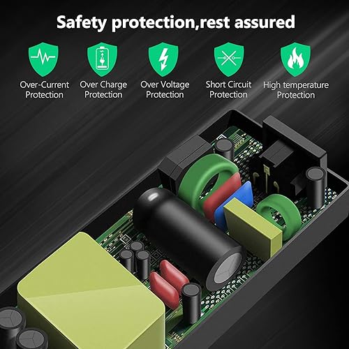 Miniatura 3 de Cargador USB-C de 65 W y 45 vatios para laptop compatible con Dell Latitude 5550 5440 7440 5520 7420 7410 5420 5530 3420 3330 5570 7390 3410 5500