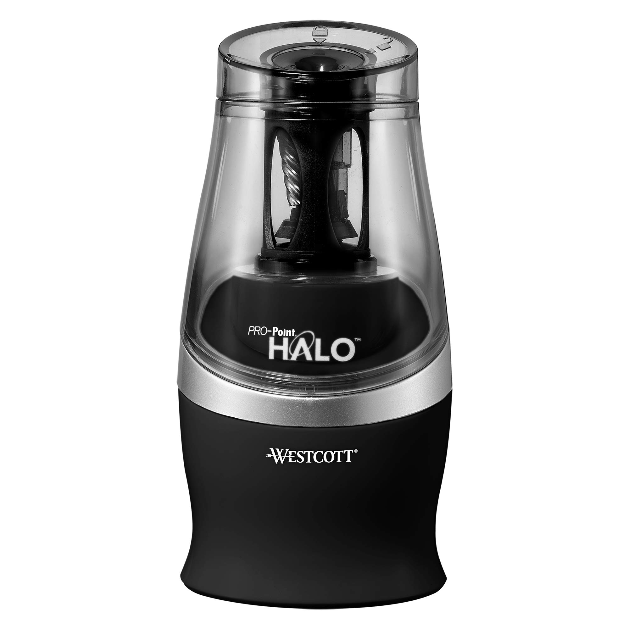Westcott PRO-Point CarboTitanium Halo Electric Pencil Sharpener