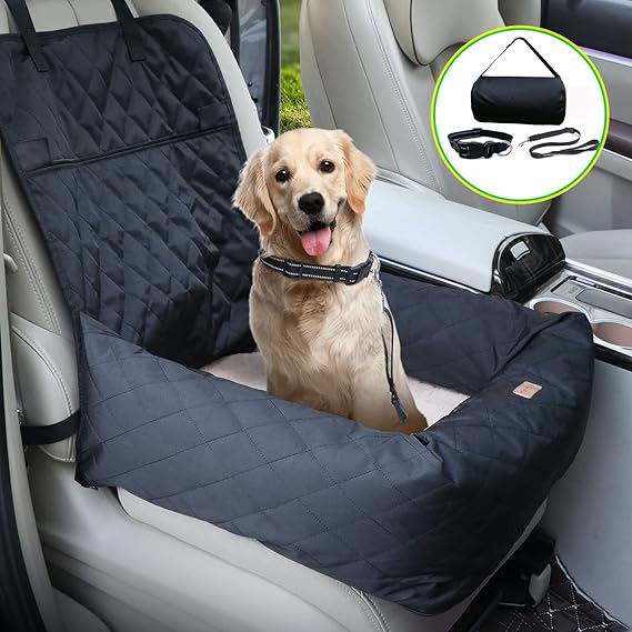 Dog car seat, DualPurpose Puppy car seat for Small and Medium Dogs