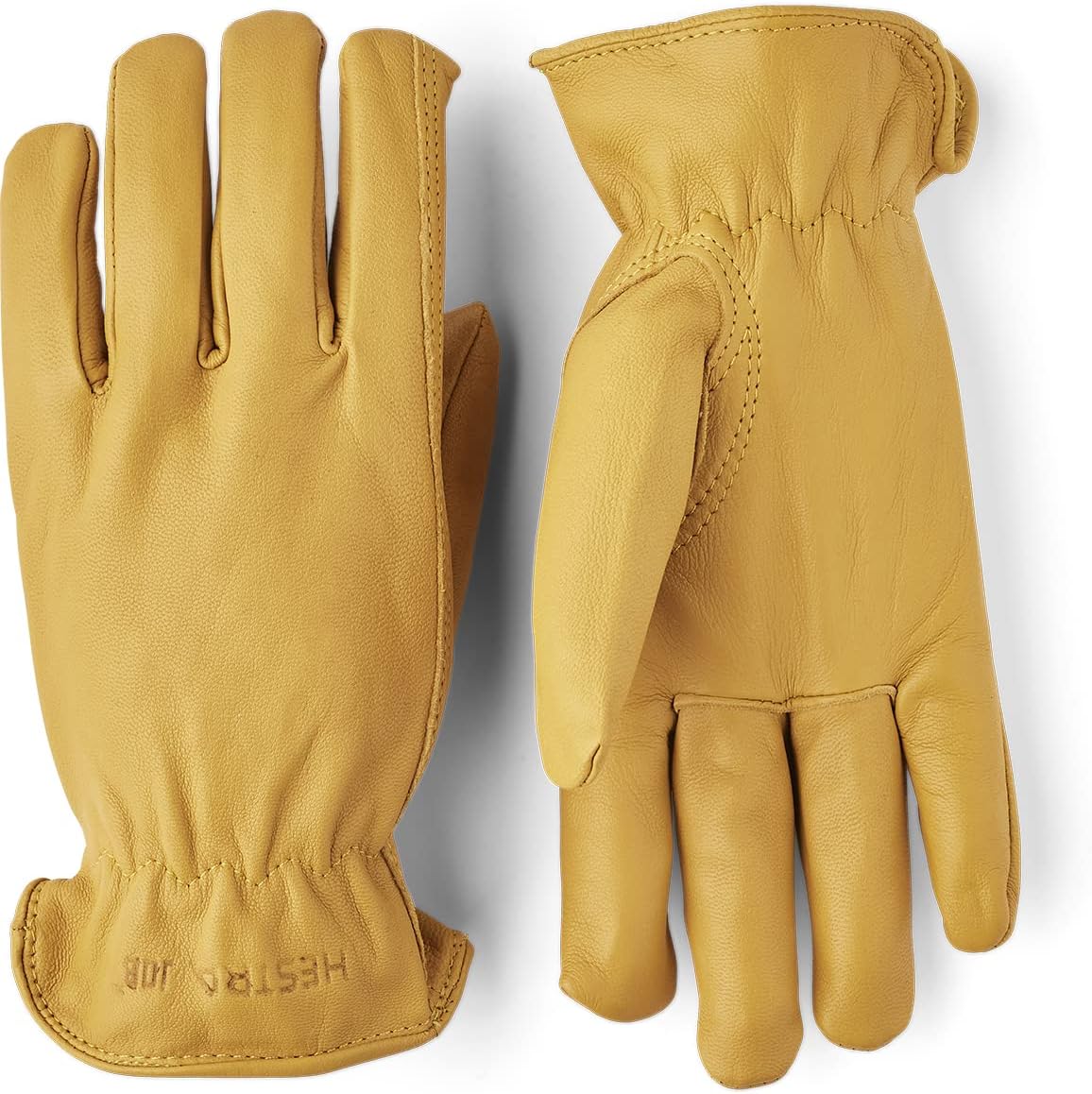 Hestra JobGoatskin Drivers Leather Glove for Yardwork, Mechanic & Safety, Tactical, Construction for Summer & Winter Work