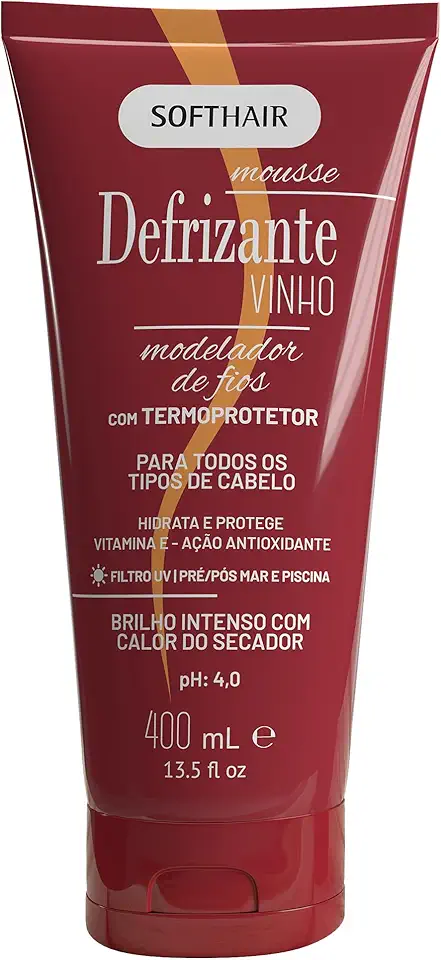 Soft Hair Defrizante Vinho