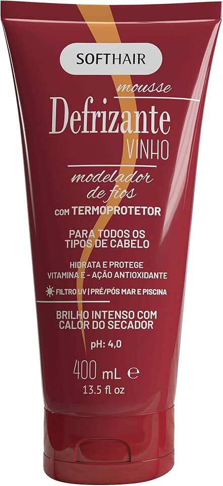 Soft Hair Defrizante Vinho