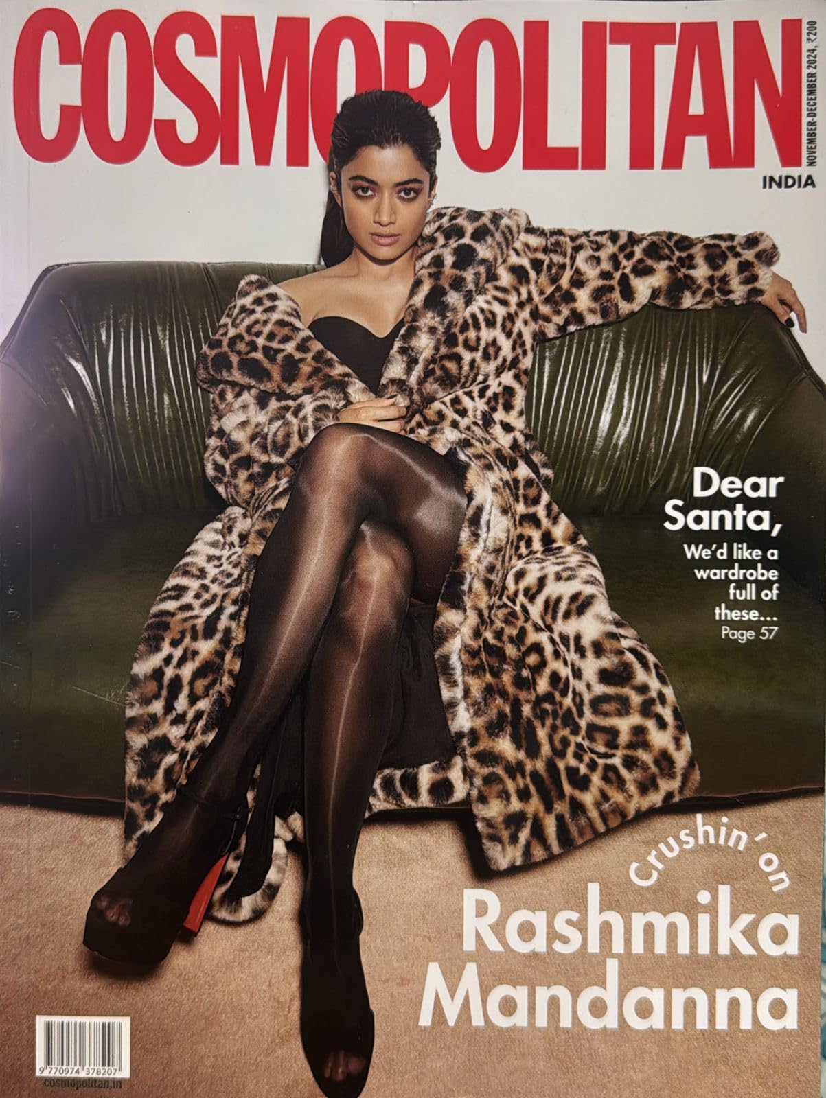 Cosmopolitan India November December 2024 - Rashmila. Bandanna [Single Issue Magazine] Cosmopolitan India