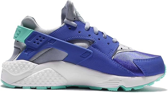 nike air huarache blue grey