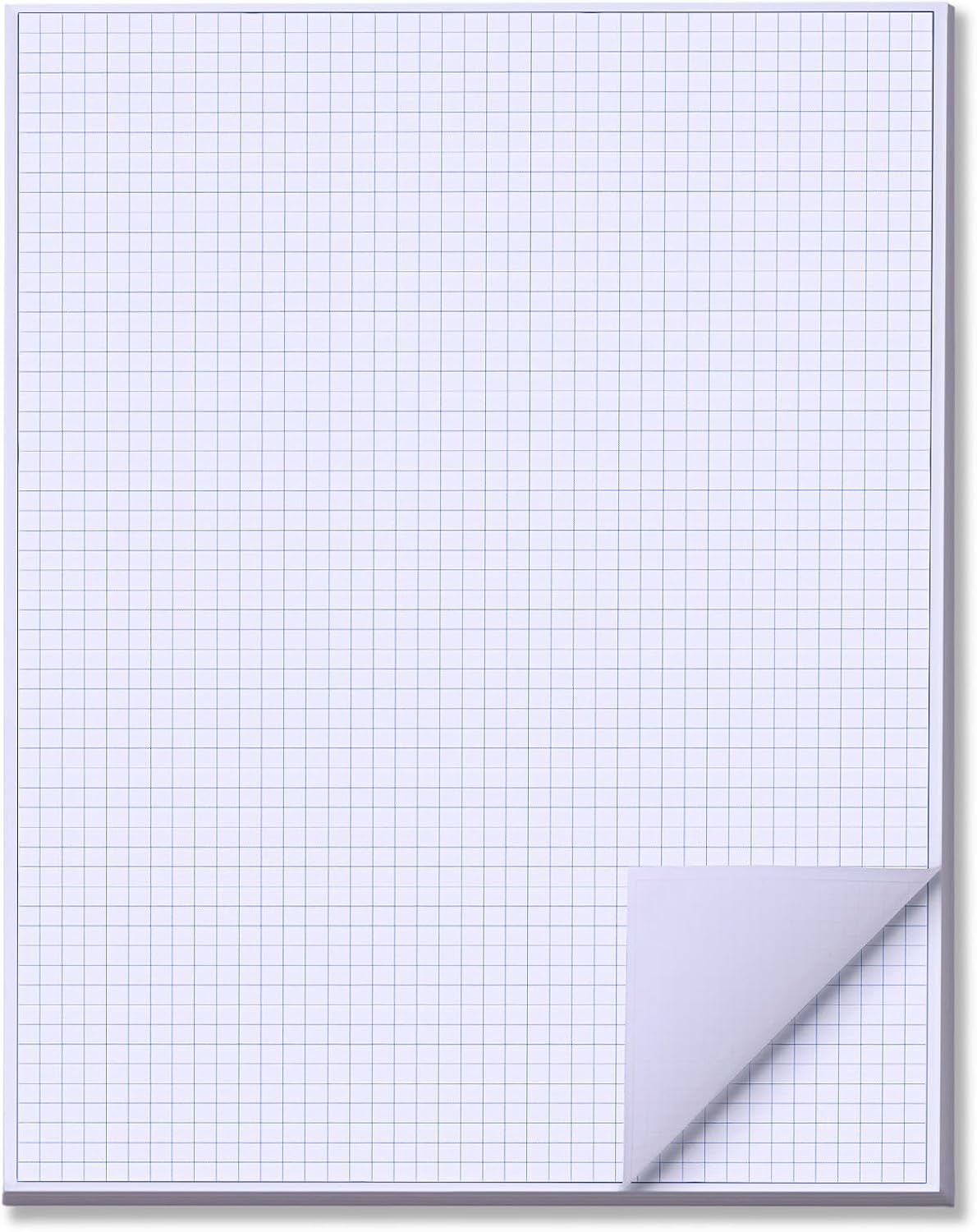 25 sheets 24"x36" large engineering graph paper pad - 1/4" ruled grid paper for engineering, architecture-mathematician draftsman paper(single printed)