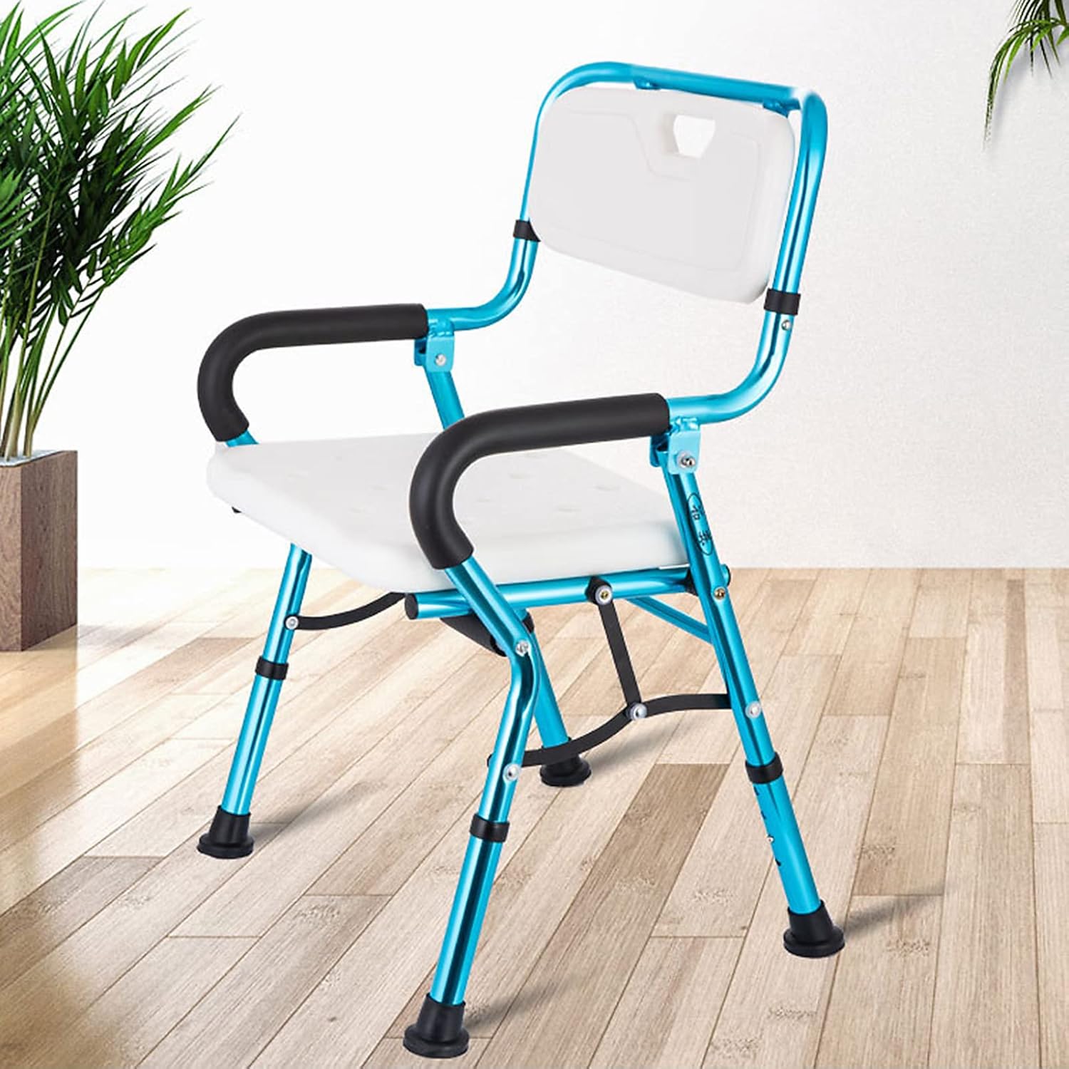 Shower Commode Chair, Bedside Potty Chair, Adjustable