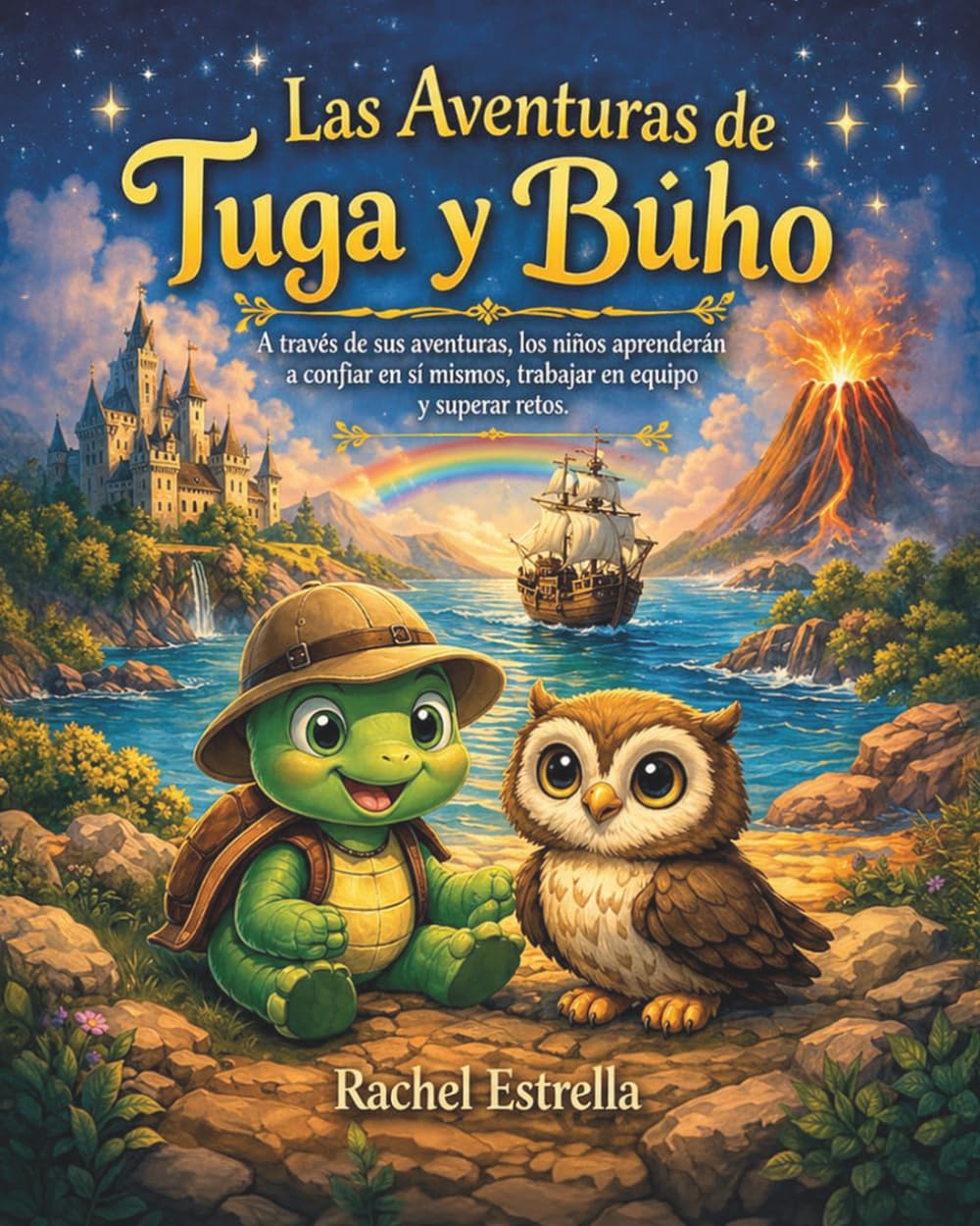 Las Aventuras de Tuga y Buho: A través de sus aventuras, los niños aprenderán a confiar en sí mismos, superar retos y lograr objetivos en equipo: 1 (El Secreto de la Lámpara Mágica)