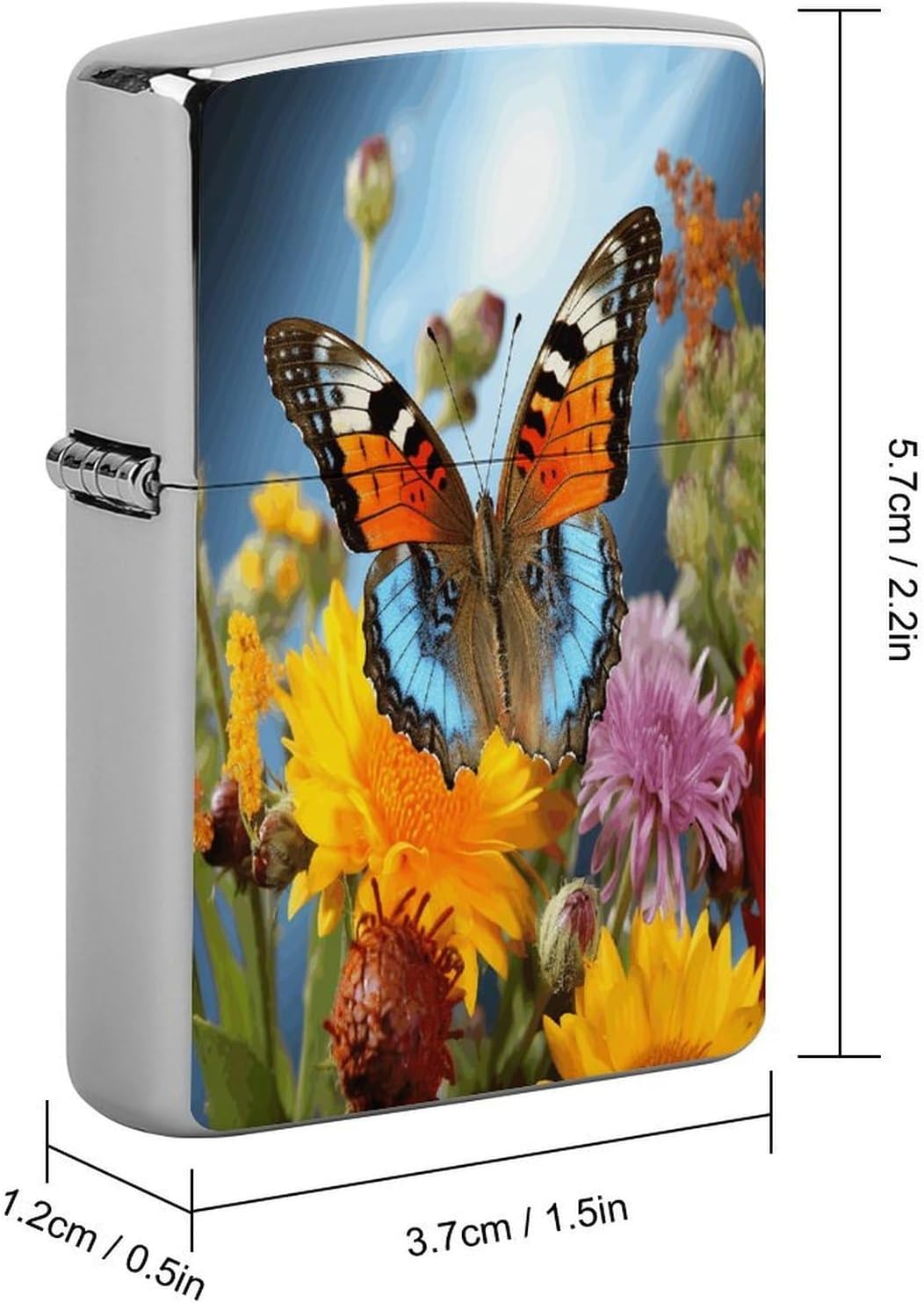 Beautiful Summer Butterfly Lighter Case Cover Lighter Shell