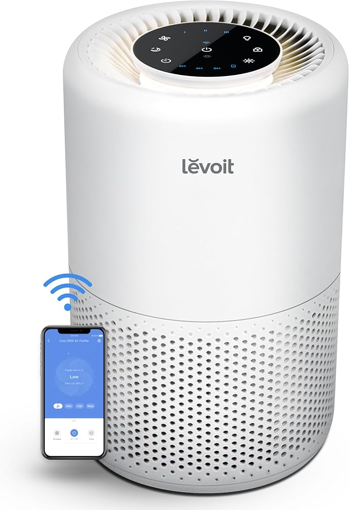 LEVOIT Air Purifier for Home Bedroom, Smart WiFi Alexa