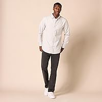 Vista 5 de Yaxa Essentials - Pantalones vaqueros elásticos de corte recto para hombre