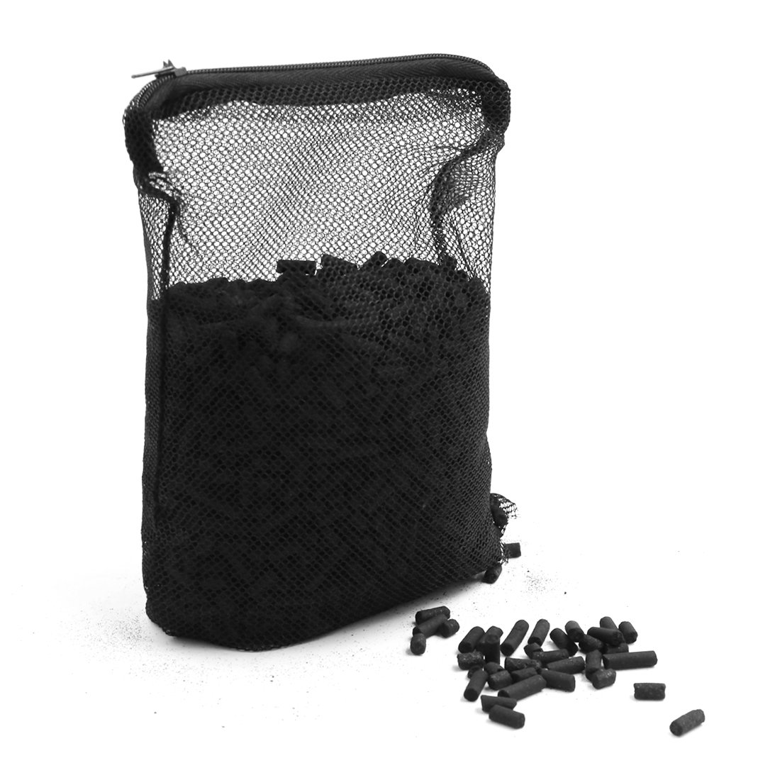 Generic Black Mesh Bag Aquarium Fish Tank Activated Carbon PreFilter