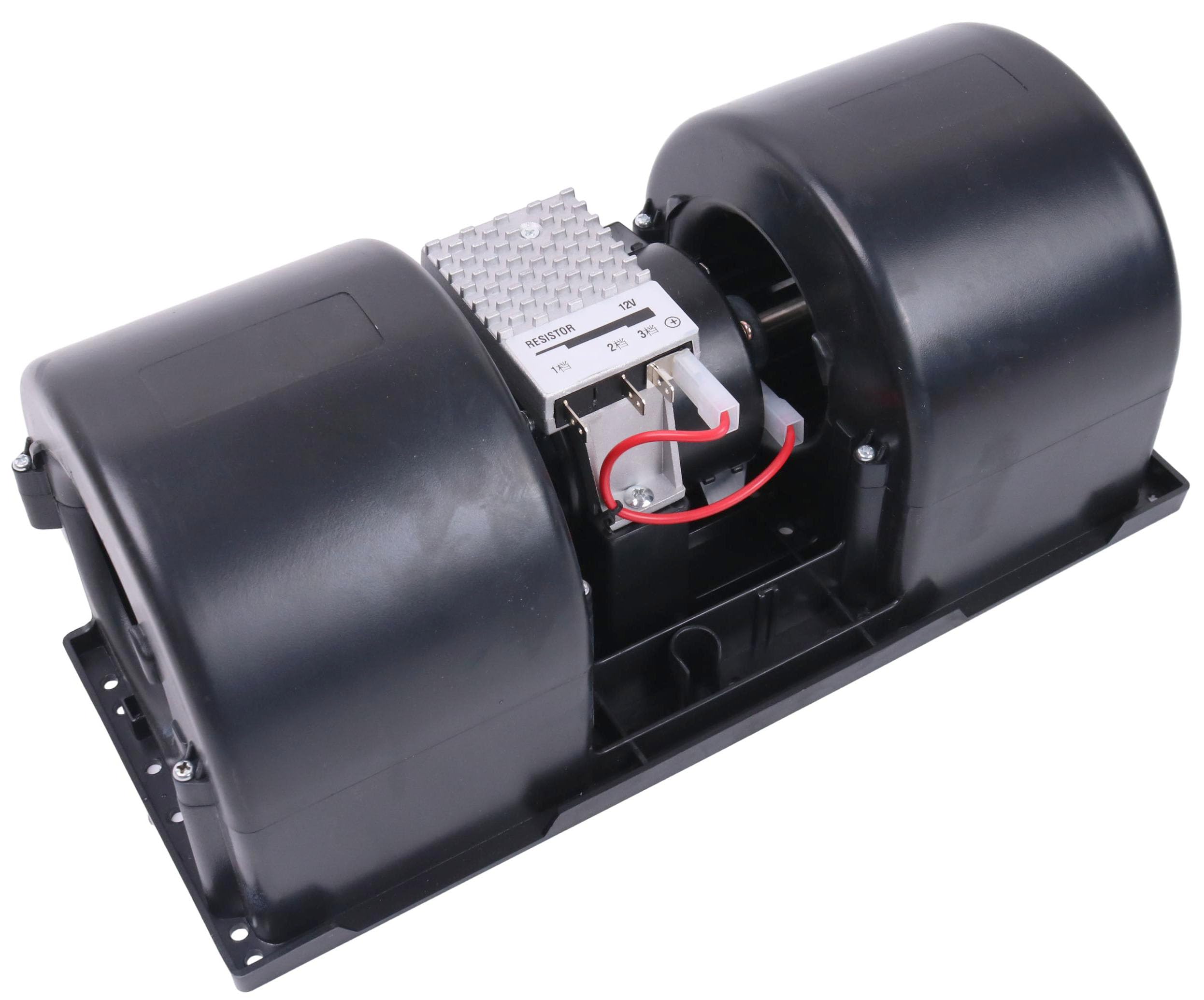 Motore a doppia ruota 30000154, 12 V, compatibile con SPAL 3 velocità 006-A46-22 RA3VCV