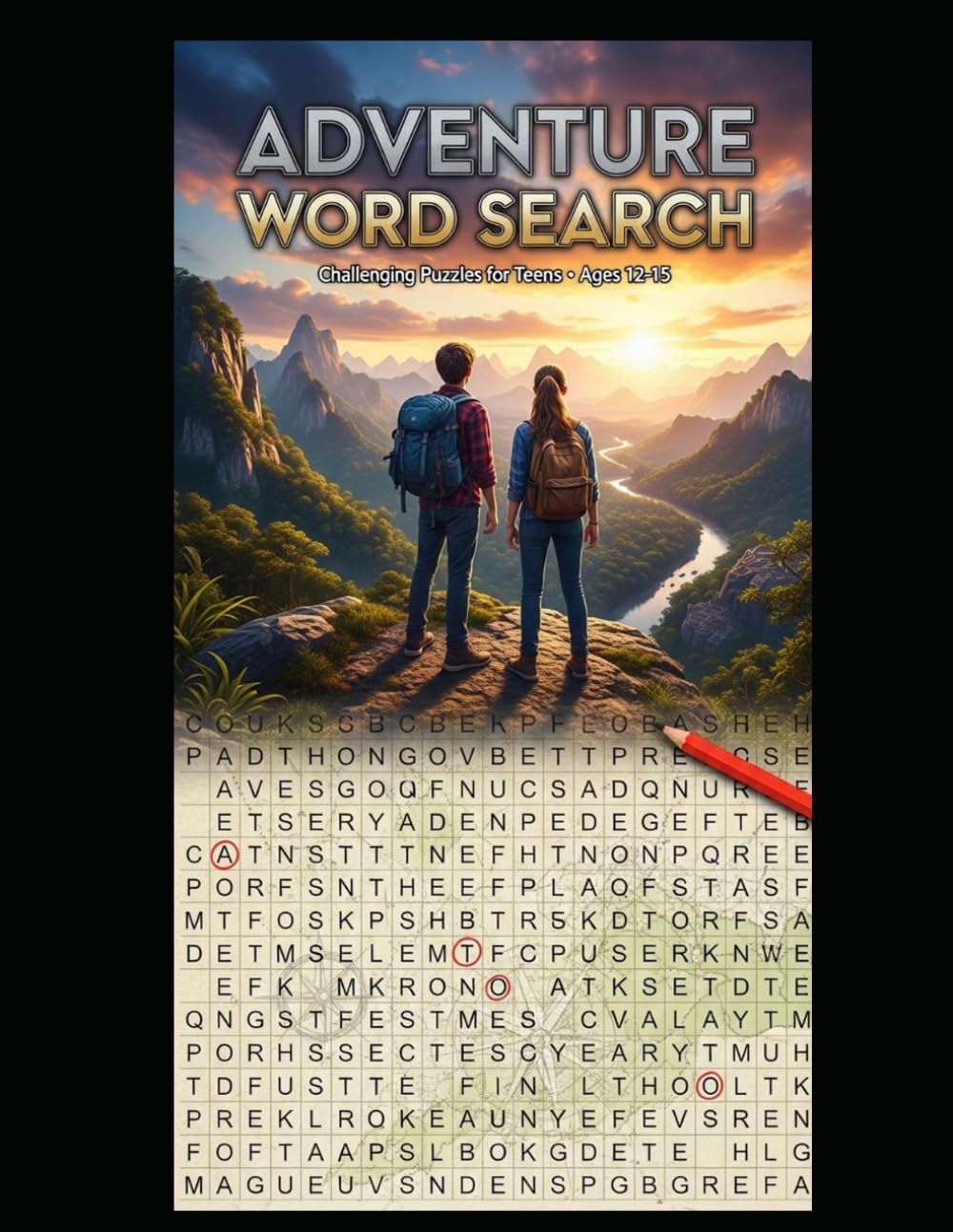 The Ultimate Teen Adventure Word Search: Challenging Puzzles for Modern Explorers: Camping, Survival, and Wilderness Brain Games for Ages 12-15