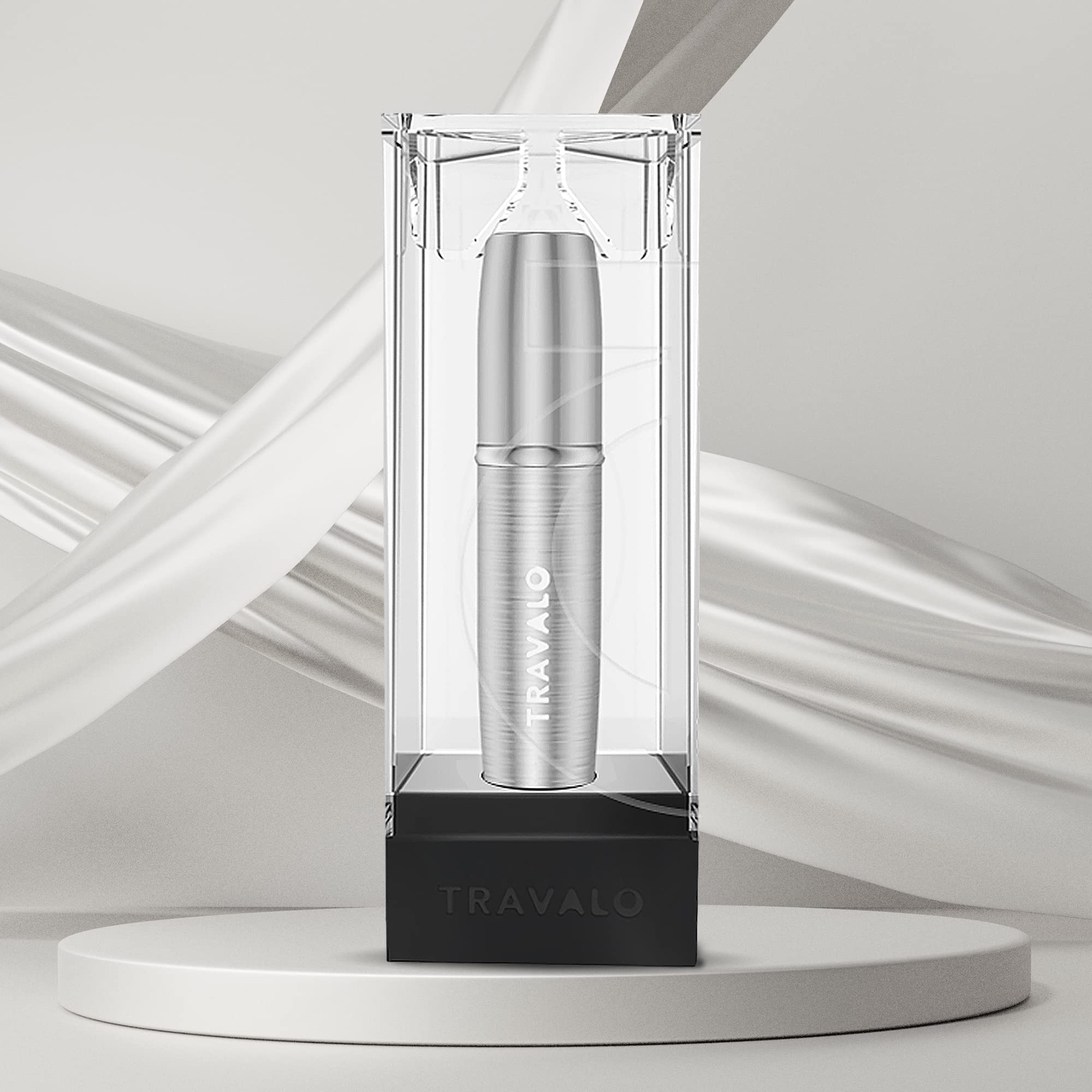 Travalo Nouveau modèle LUX Porte-parfum rechargeable Argent