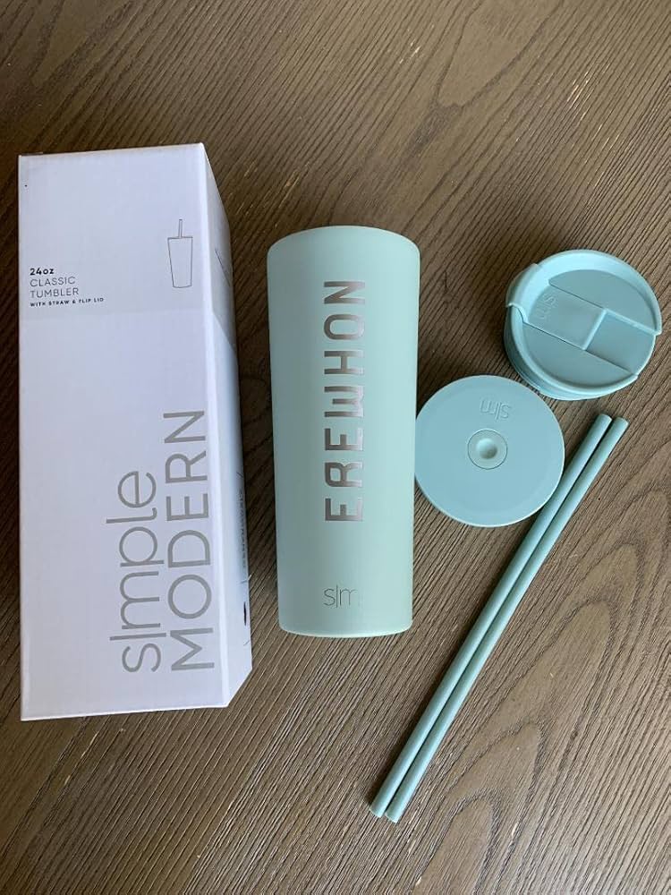 新品未使用EREWHON タンブラーライトグリーン