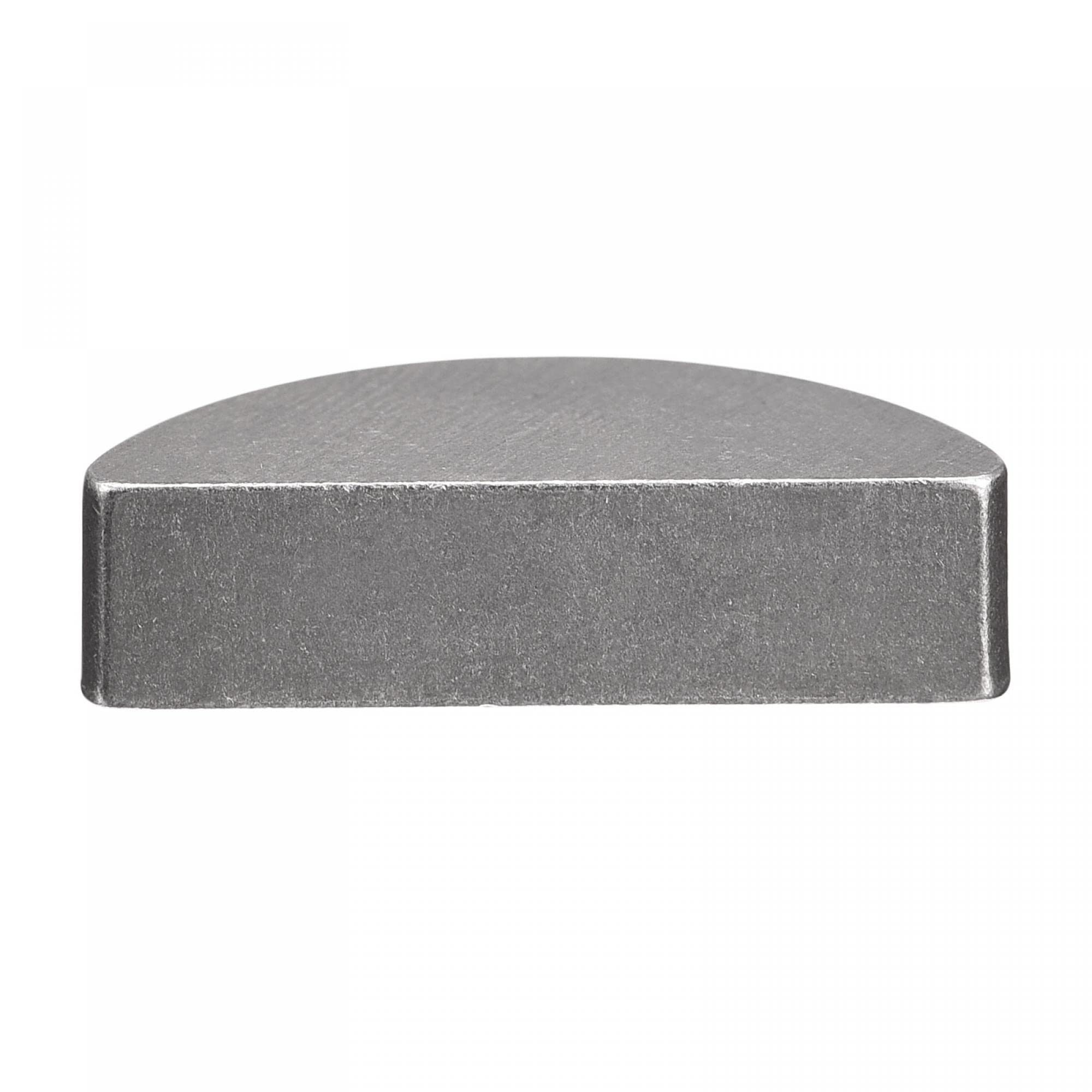 sourcing map Clavette Demi Lune 10pcs 45# Acier 28mm Longueur x 11mm Largeur x 7mm Épaisseur Demi-cercle Clé